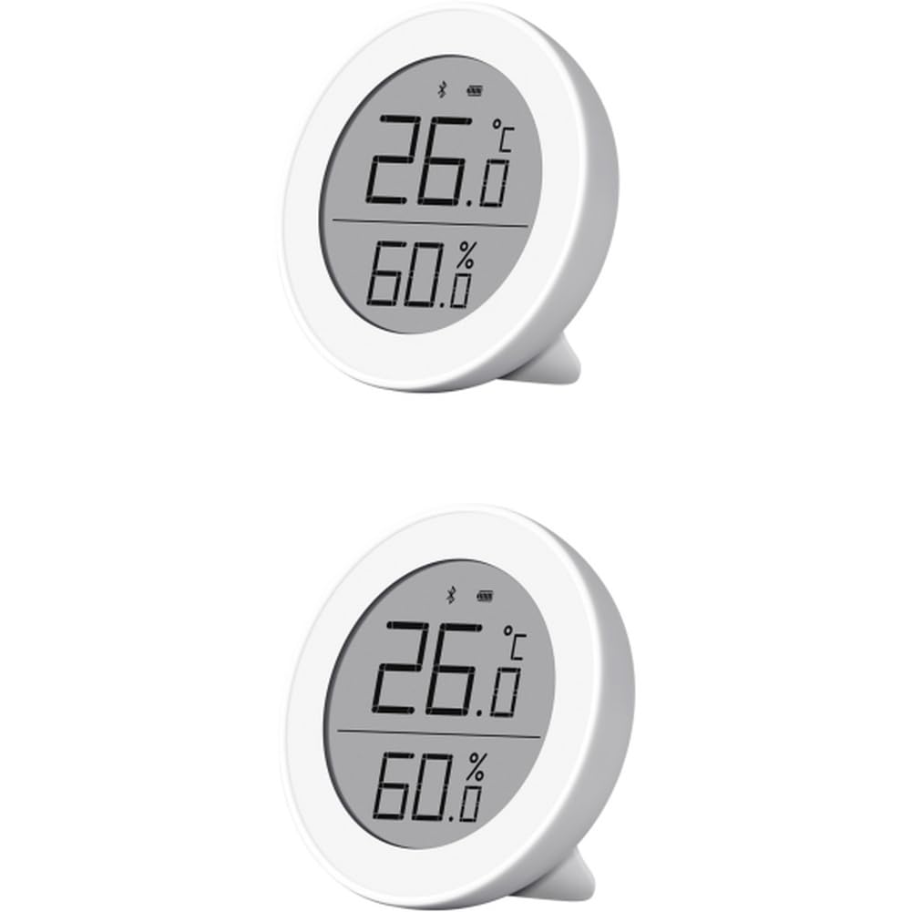 Aundhegrtt As Shown 2Pcs Temperature And Humidity Monitor Thermometers Thermometer Temperature Monitor Temperature And Humidity Monitor Hygrometer
