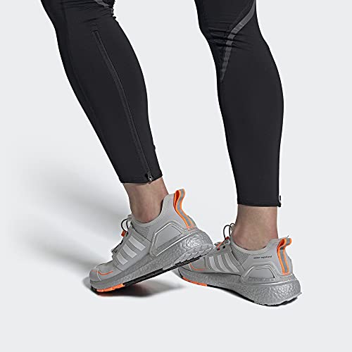 Image of adidas Fluidflow Women's Running Shoes, Grey Two Footwear White Signal Orange, 7 US