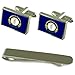 Produktbild Kentucky Flagge Silber Manschettenknöpfe Krawatten Clip Box Set