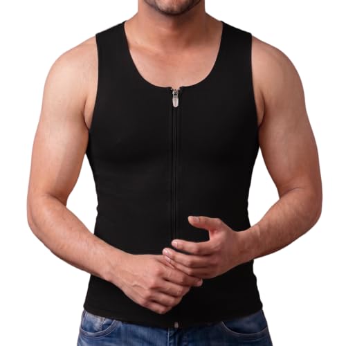 Image of dermawear Men Zenrik-G Gynaecomastia Shapewear Vest for Chest and Abdomen