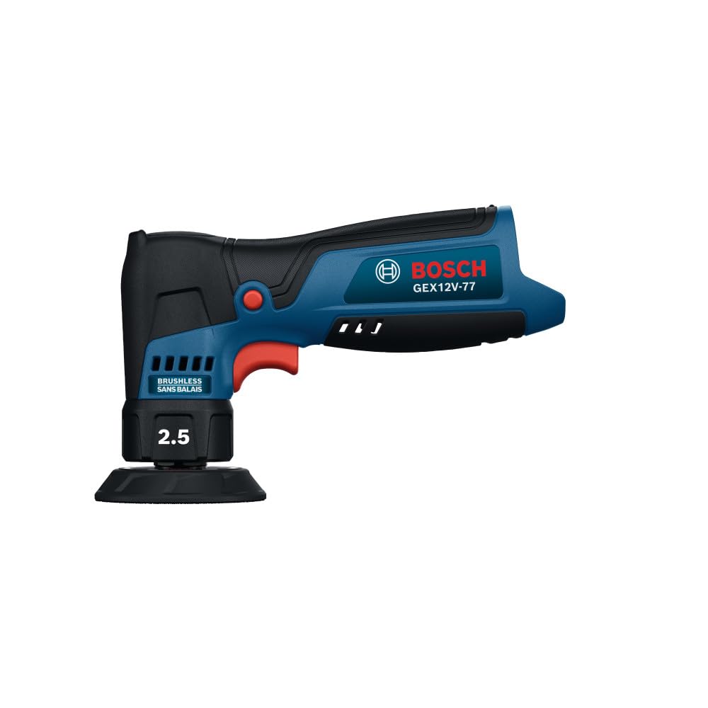 Bosch Levigatrice orbitale casuale GEX12V-77N 12V 3 pollici