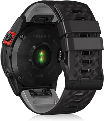 YOCAHU 22mm ėp Ή Garmin Fenix 8 47mm/epix Pro 47mm/Fenix 5/6/7/5 Plus/6 Pro/Forerunner 955/945/935/Approach S60/S62/Instinct/In