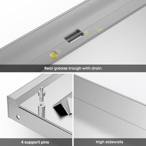 image for Stanbroil 22 Inch Stainless Steel Flat Top Griddle Replacement Top for