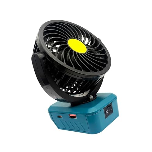 Ventilador de batería de litio para BL1840 BL1830 soluciona la falta de aire fresco en ruta