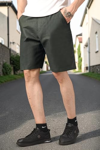 Image of RynoGear Linen Blend Shorts for Men || Shorts Pant for Men || Casual Shorts for Man