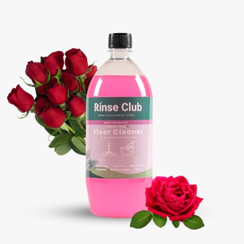 Image of Natural Disinfectant Floor Cleaner | Non-Toxic | 1.8L | Rose Fragrance | Eco-Friendly, Skin Safe, Baby & Pet Friendly | Cleans Tile & Marble