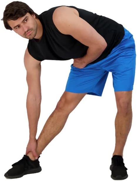 Vista 5 de Russell Athletic Dri-Power - Camiseta sin mangas ajustada para hombre, para gimnasio, playa, correr, equipo de baloncesto