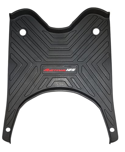 Image of AUTOXYGEN Anti Skid Scooter /Scooty 7D Foot Mat TPE Floor Mat Accessories for Activa 125 BS-6 (Black)