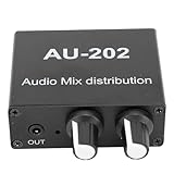 Stéréo 2 In 2 Out : 2 entrées et sorties sonores simultanées peuvent être connectées. Boutons de réglage du volume séparés pour écouter de la musique et mélanger plusieurs sources sonores (y compris le son) via les sorties casque et haut-parleurs. Gain d'amplification de 6 dB, l'ampli opérationnel du premier étage est celui du NJM4580, le pilote du deuxième étage est celui du fonctionnement à courant élevé du NJM4556A.