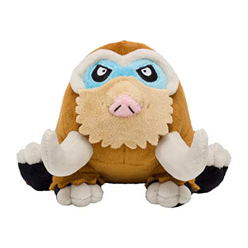 Peluche Mamoswine Mammochon Pokemon Fit Collection Gen 4 Original