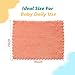 Vermiels 30 Pack Baby Washcloths, Microfiber Coral Fleece 7 x 9 Inch Baby Bath Face Towel, Baby Face Skin Wash Cloths Towels Set