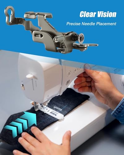 Pie zurcido para máquina de coser compatible miniatura 6