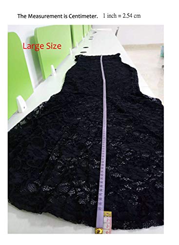Elapsy Womens Sexy Elegant Off Shoulder Bardot Lace Evening Gown Fishtail Maxi Party Formal Dress Black Medium