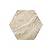 Self Adhesive Hexagon Vinyl Floor Tiles, 20 Tiles - 9" x 10.4", Floor Galore Sandstone Quartz Pattern - Peel & Stick, DIY Flooring for Kitchen, Dining Room, Bedrooms & Bathrooms by Achim Home Decor