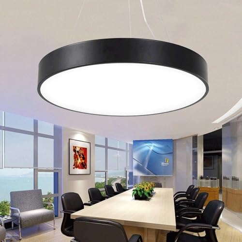 Plafonnier suspendu créatif avec suspension LED patch light ronde chic - 6
