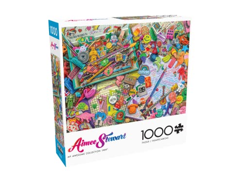Buffalo Games - Aimee Stewart - My Awesome Collection 1989-1000 Piece Jigsaw Puzzle #TOP2