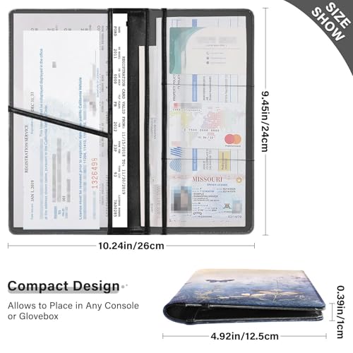 Organizador para Documentos de Cuero Slim miniatura 3