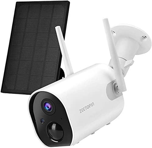 Überwachungskamera (mit Akku & Solarpanel)