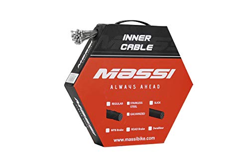 Cables de freno Massi de acero para reponer componentes desgastados en MTB