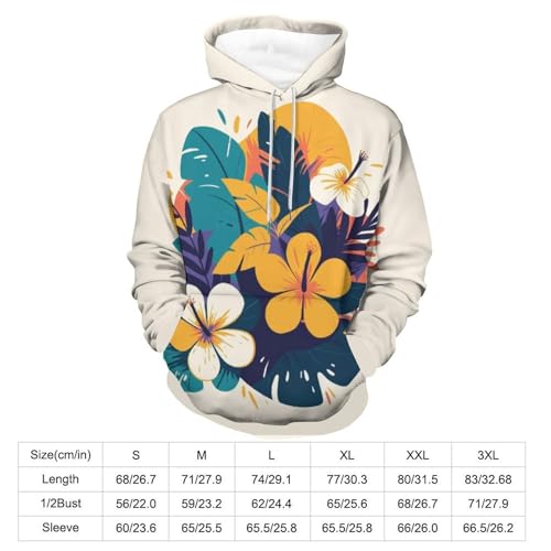 Sweatshirt Pullover Fleur Tropicale : Fini les Looks Banals