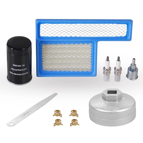 140-3116 Air Filter 122-0836 Oil Filter 149-2341 Fuel Filter 167-1638 Sprk Plug Tune Up Kit Compatible With Onan RV QG 5500 7000 Marquis Gold Platinum EFI HGJAA HGJAB HGJAC