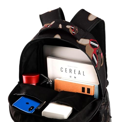 Sac à dos d'école multicolore sac de voyage décontracté 40cm