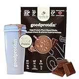 Good Protein – 32g Protein, Vegan High Protein Powder, 100% Natural, Non-GMO, Dairy-free, Gluten & Soy Free and No Added Sugar. Plant-Based Protein Shake (Chocolate Milk, 940 g)