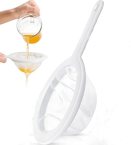 ZeeDa Colador de malla ultrafina de nailon para malla de alimentos colador de malla de plástico para filtrar jugo de leche de soja malla 120 color