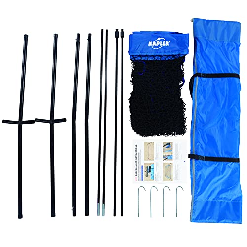 Kapler 7X7Ft Barrier Net Protective Pitching Screen For Baseball Softball Football Lacrosse Soccer, Portable Baseball Softball Pitching Screen Protection Net With A Carry Bag. #TOP7