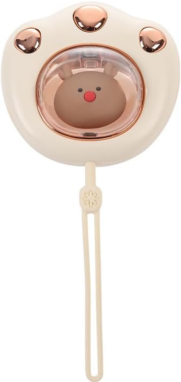 2 Rechargeable Hand Warmers in Cute cat paw Shapes, Portable Electric Hand Warmers with 1 to 3 Hours of Heating time, Suitable as Gifts, for Home use and Camping.