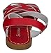 Salt Water Sandal by Hoy Shoes Girl's Retro (Big Kid/Adult) Red 9 Big Kid, Women's 11 M