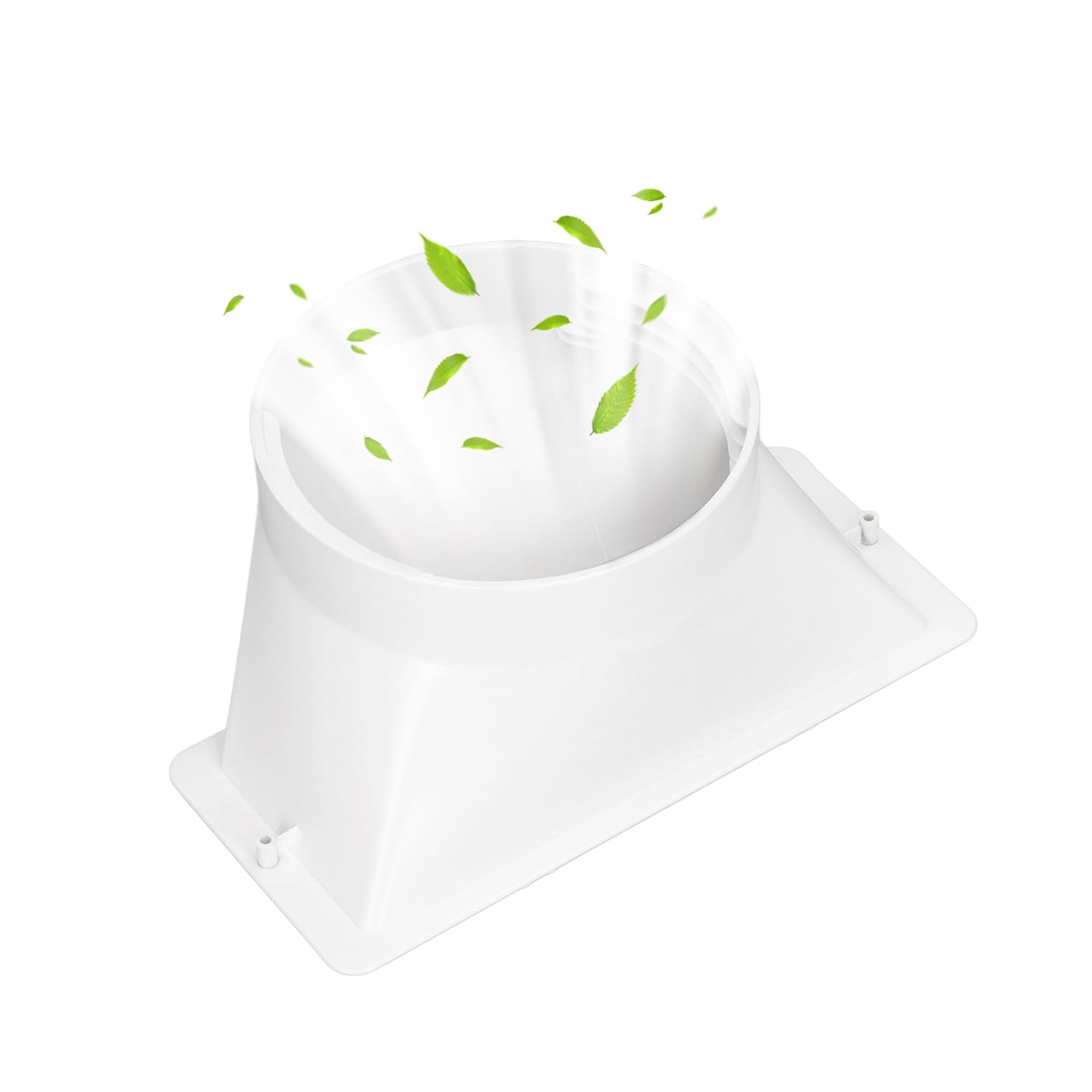 Accoppiatore di Scarico per Tubo Flessibile del Condizionatore D'aria Connettore per Tubo Flessibile Ca Portatile da 5 Pollici Filettatura in Senso Orario E Antiorario Adattatore per Tubo Flessibile