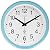OCEST 12 Inch Large Sealed Outdoor Clock Waterproof, Waterproof Outdoor Wall Clock, Silent Non-Ticking Battery Operated Quartz Round Clock for Patio, Pool, Lanai, Fence, Porch, Garden?Blue?