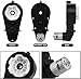 12V Ride On Upgrade Motor Gearbox 2Pcs12V RS550 40000RPM Powered Wheels Electric Motor High Speed Engine Jeep Kid Trax Upgrade Replacement Parts