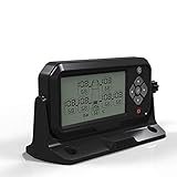 [Alerta de fuga rápida]: pantalla grande fácil de ver durante la conducción, todavía tiene el timbre para recordar al conductor. Con la tecnología de transmisión inalámbrica, alertará de inmediato cuando el sensor detecte la temperatura o la presión del neumático en condiciones anormales.