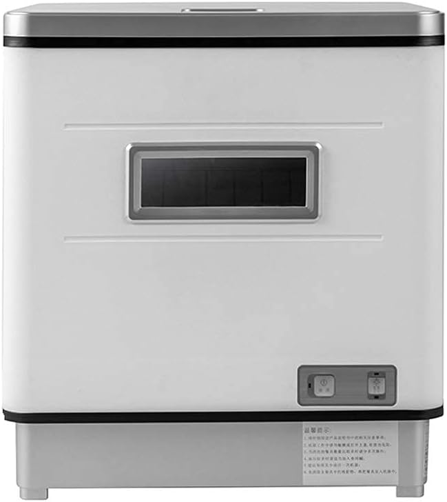 Small Dishwasher Automatic Household Smart Dishwasher Energy Efficient Design Low Noise Level No Installation Practical (Gray 42 * 38 (Gray 42 * 38 * 46cm)
