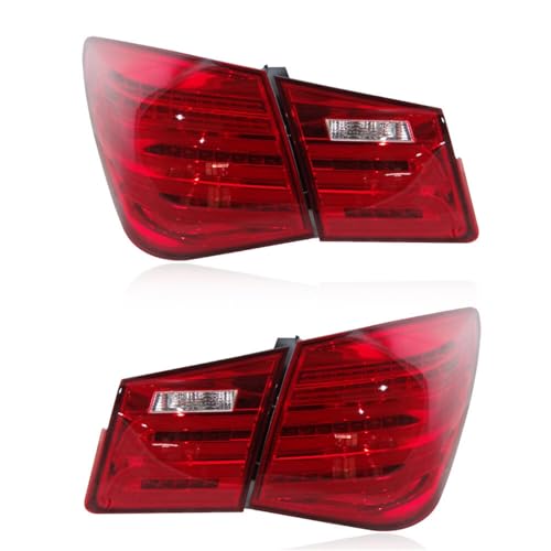 Feu arriere LED Chevrolet Cruze optique rouge sans clignotement respirant pour refection de phare