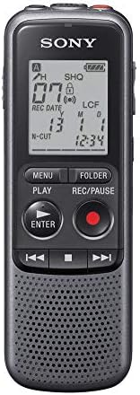 Gravador Digital Mini Sony Icd- Px240 Black