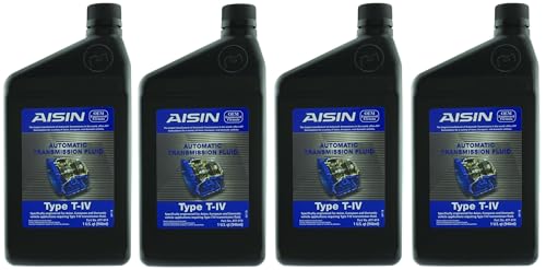 Set of 4 Automatic Transmission Fluids AISIN for Audi Mini Toyota VW Volvo