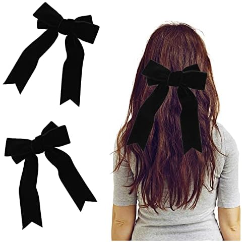 CODKU Velvet Large Bow Hair Clips Cover