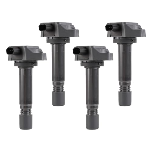Lwope 車用 イグニッションコイル 4本セット 30520-RNA-A01 ホンダ ステップワゴン RK1 RK2 RK3 RK4 ステップワゴンスパーダ RK5 RK6 RK7 ストリーム RN6 RN7 RN8 RN9用 点火コイル 高い耐久性 互換