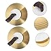 Wakauto 1pair Alloy Hand Cymbals Performance Percussion Instruments for Music Education and School Band Activities