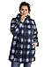 Produktbild Ulla Popken, Damen, Große Größen, E: Softshell Parka mit Druck, Tunnelzug und Kapuze