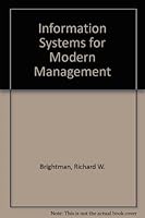 Information Systems for Modern Management 002314890X Book Cover