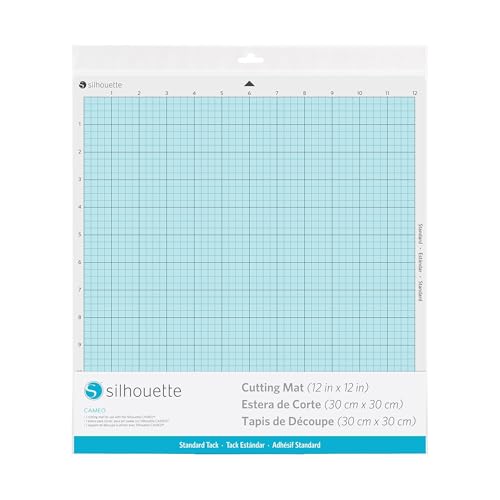 Silhouette America - CUT-MAT-12-3T-2PACK Cameo Cutting Mat, Standard Tack 2 Pack