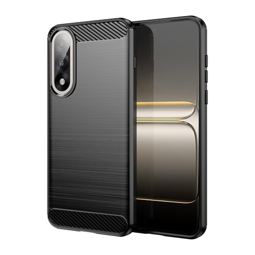 Effcotuo Funda para OnePlus Nord 5 5G Case, Ultra Thin Cover Resistente a los Golpes Carcasa Protectora Absorción de Golpes se Adapta a la Cover - Negro