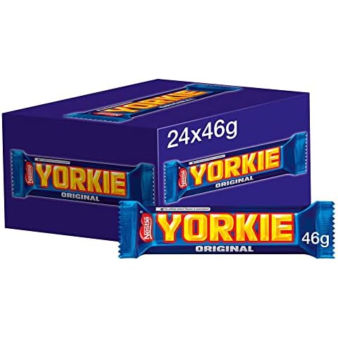 Full Box Of Nestle Yorkie Milk Chocolates 24 X 46g Cover