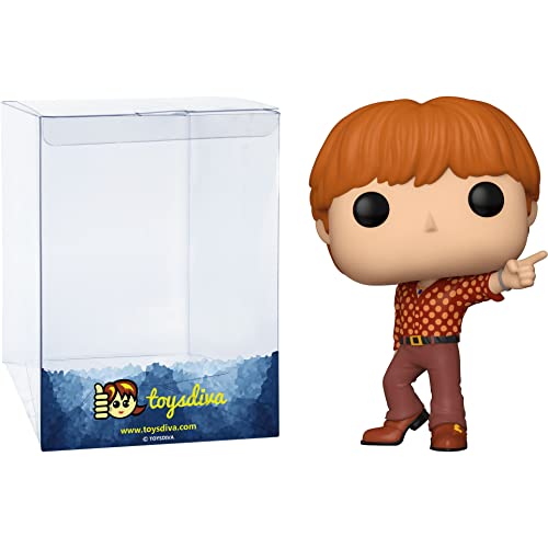 J I N : P O P ! Rocks Vinyl Figurine Bundle With 1 Compatible 'Toysdiva' Graphic Protector (219-48111 - B)