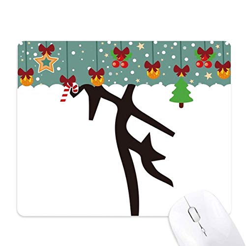 Tapis de souris nom de famille chinois en os et personnage de Noël pour ordinateur