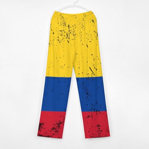 Retro Colombian FlagChildren's Casual Pajamas120CM2